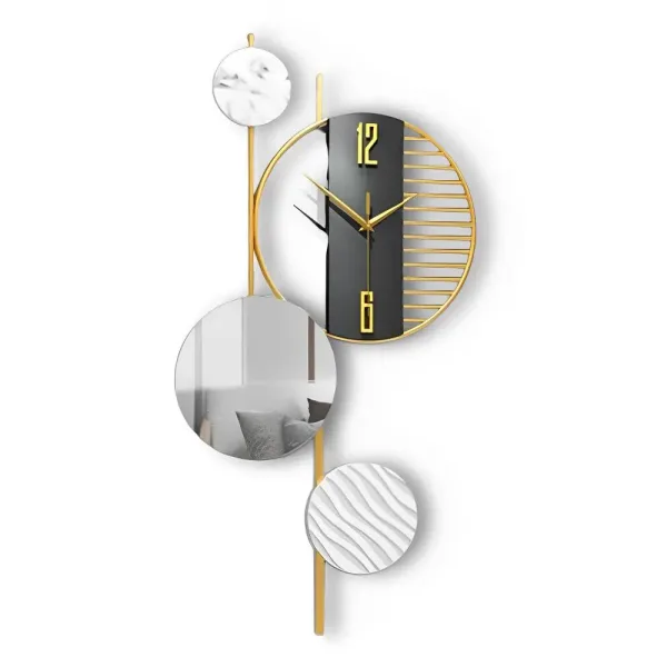 Grande Horloge Murale Design Moderne