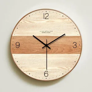 Horloge Bois Artisanale