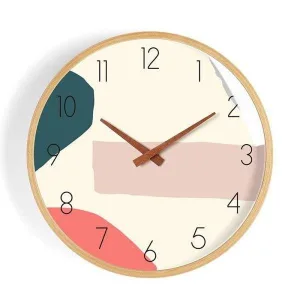 Horloge Bois Créative