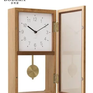Horloge Bois De Table