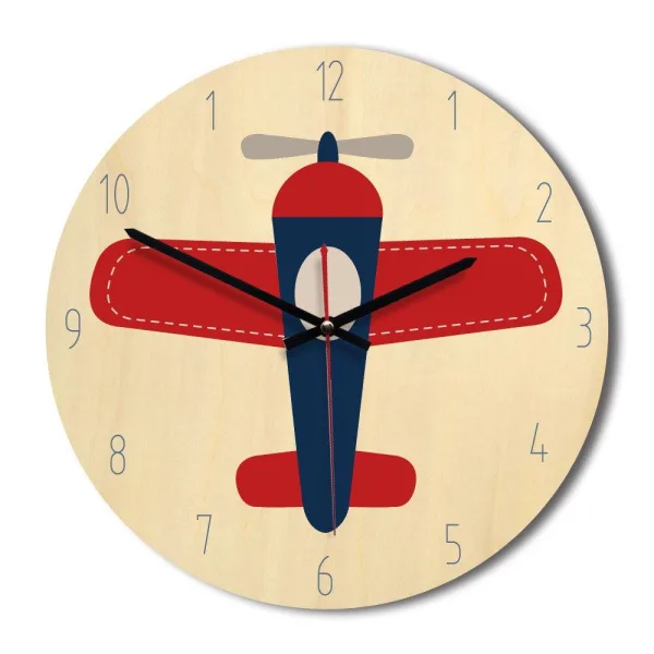 Horloge Bois Dessin