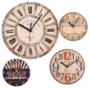 Horloge Bois En Bois Tourné