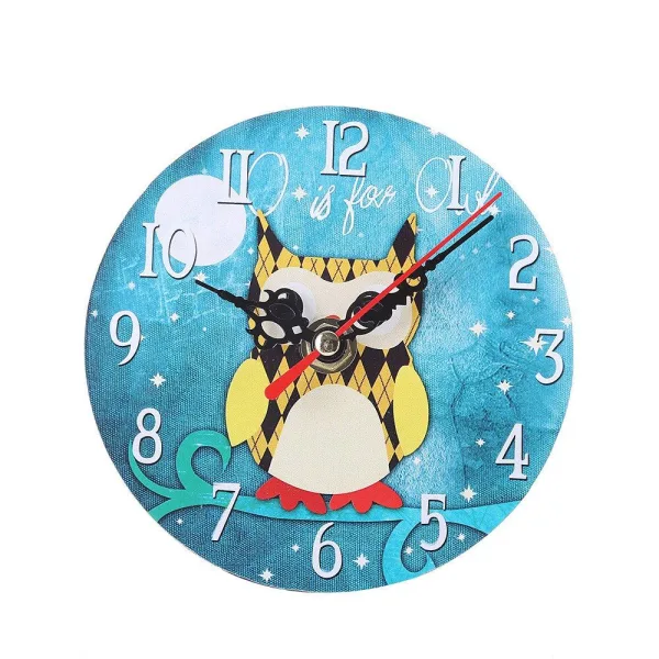 Horloge Bois Enfantine