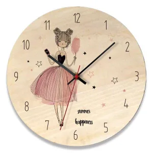 Horloge Bois Femme