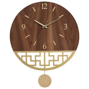 Horloge Bois Japonaise
