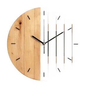 Horloge Bois Moderne