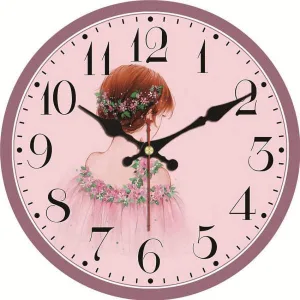 Horloge Bois Rose