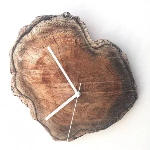 Horloge Bois Rustique