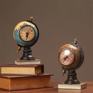 horloge de table terre