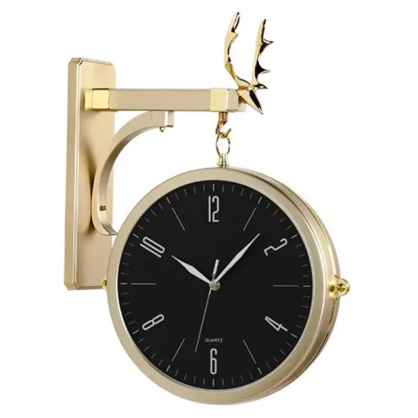 horloge double face décoration