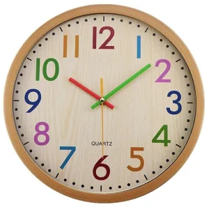 horloge enfant couleurs