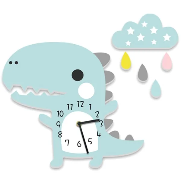 horloge enfant dinosaure