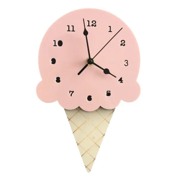 Horloge enfant glace