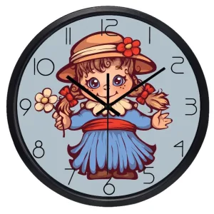 Horloge enfant petite fille