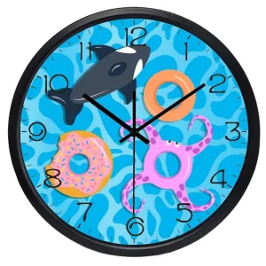 Horloge enfant piscine