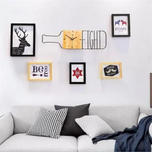 Horloge Industrielle Bouteille