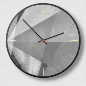 Horloge Industrielle Futuriste