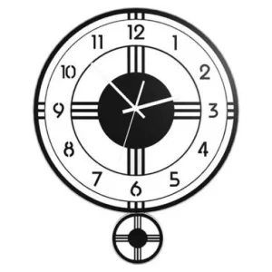 Horloge Industrielle Pendule Nordique