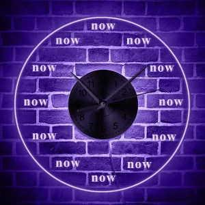 Horloge led maintenant