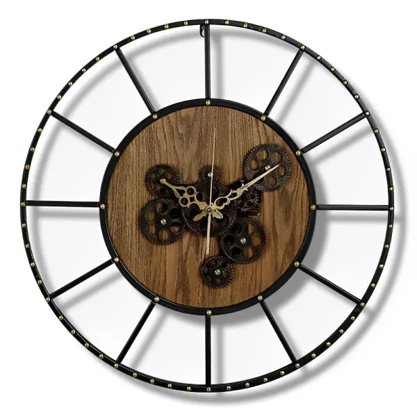 Horloge Murale design à Engrenage