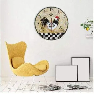 Horloge Murale Géante Poulet