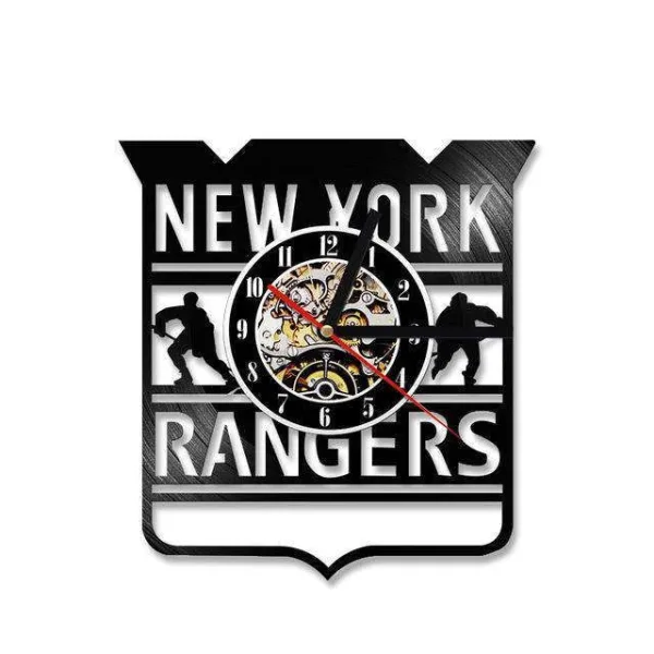Horloge Murale New York Rangers Lumineuse