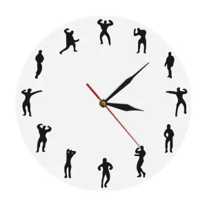 Horloge Murale Originale Bodybuilding