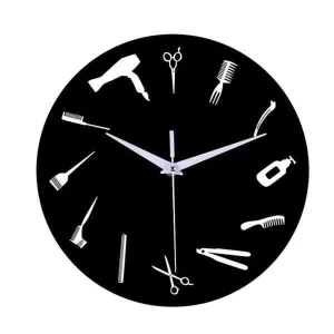 Horloge Murale Originale Coiffeur