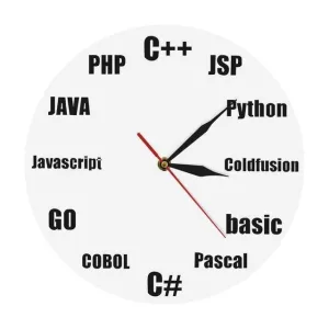 Horloge Murale Originale Développeurs