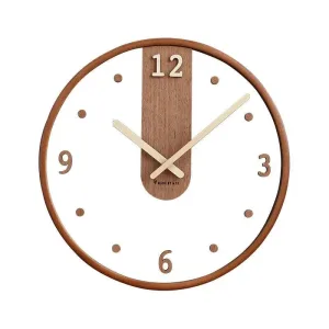 horloge murale originale en bois