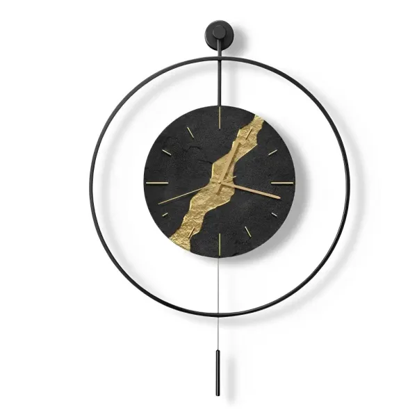 horloge murale scandinave