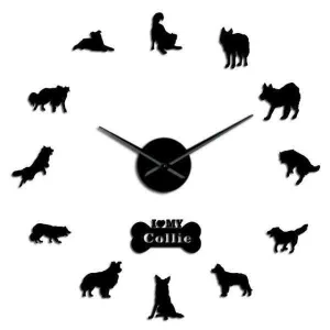 Horloge Murale Stickers Colley