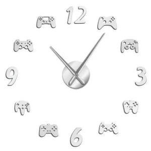 Horloge Murale Stickers Manettes