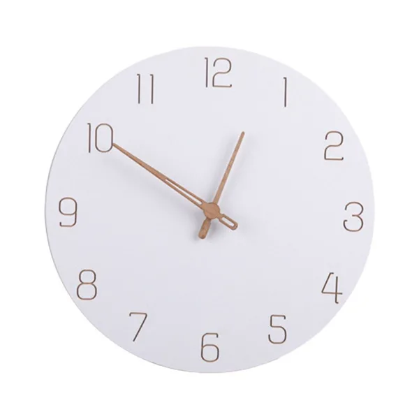 Horloge Scandinave Blanche