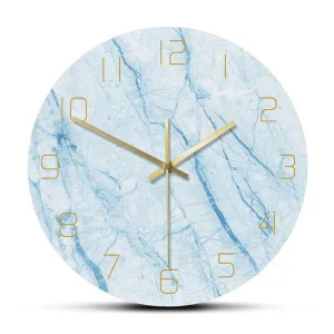 Horloge Scandinave Bleu Ciel