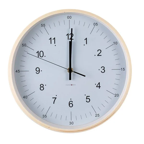 Horloge Scandinave Cadre Pastel