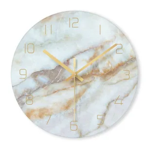 Horloge Scandinave Marbre