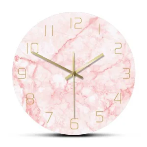 Horloge Scandinave Rose