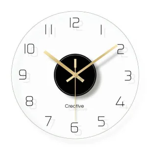 Horloge Scandinave Transparente