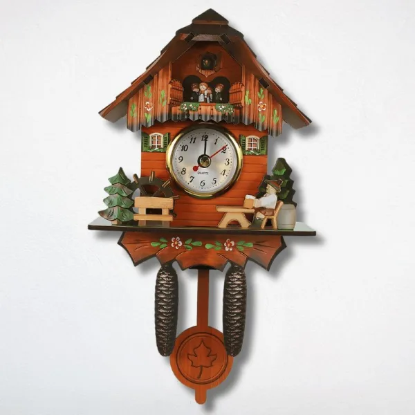 horloge suisse coucou quartz