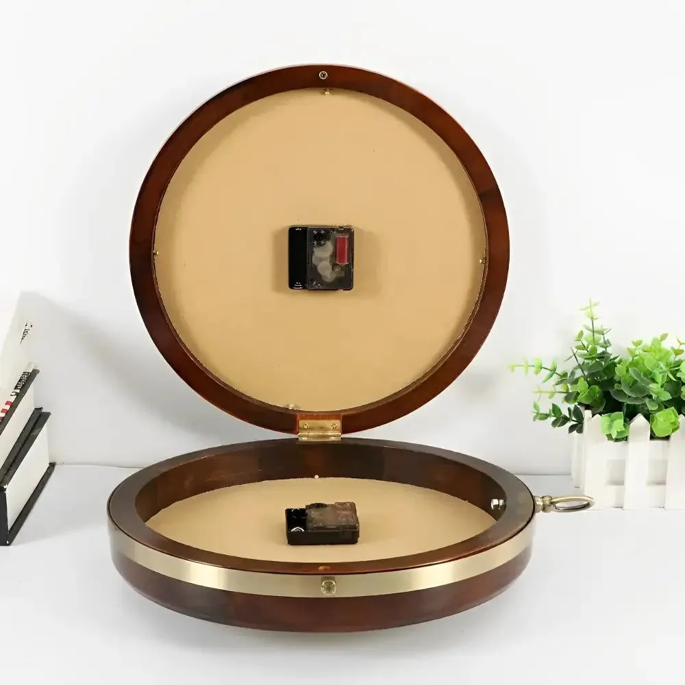horloge vintage à deux faces pour décoration