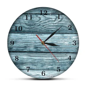 Horloge Vintage Bois Coloré