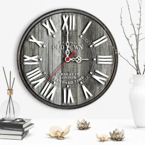 Horloge Vintage Grise