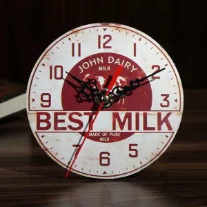 Horloge Vintage Jardin