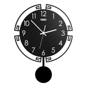 Horloge Vintage Pendule Noir