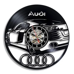 horloge vinyle audi