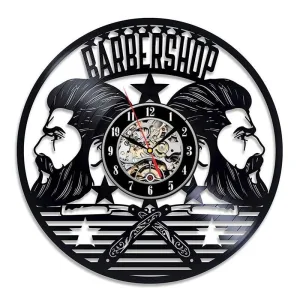 horloge vinyle barbier