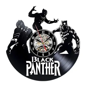 horloge vinyle black panther