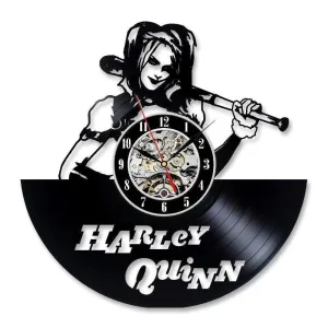 horloge vinyle Harley Quinn