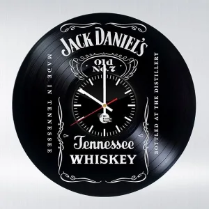 horloge vinyle jack daniel”s